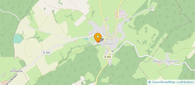 localisation de l'entreprise DEGILIMO  GONSANS