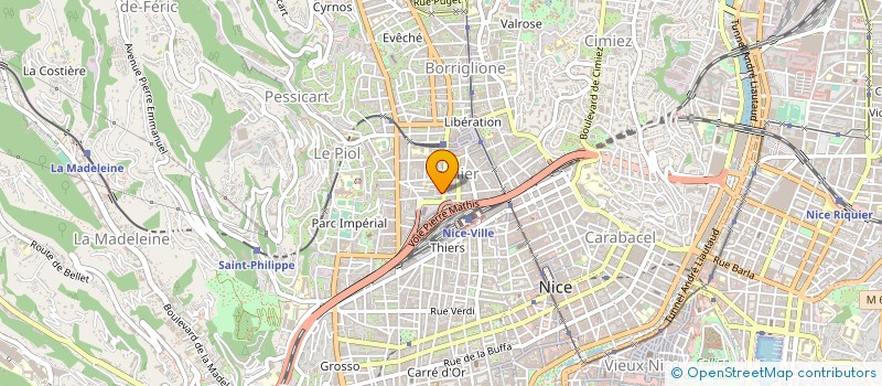 localisation de l'entreprise DEGIVRY à NICE
