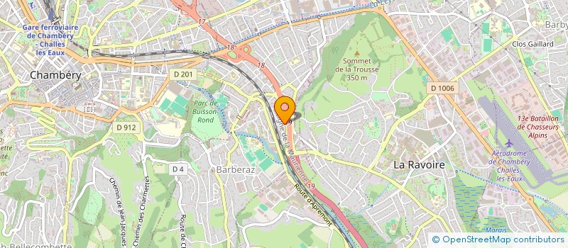 localisation de l'entreprise DEGLA  BARBERAZ