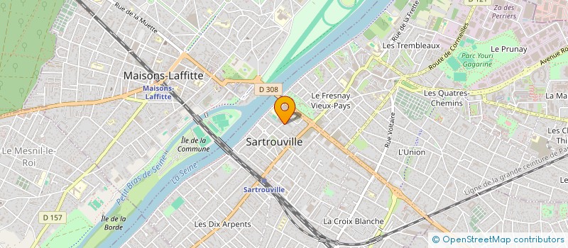 localisation de l'entreprise DEGLET NOUR  SARTROUVILLE