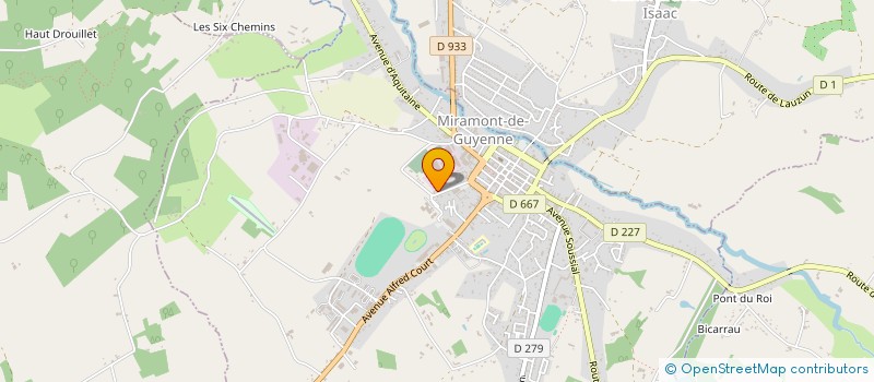 localisation de l'entreprise DEGLOS DISTRIBUTION à MIRAMONT-DE-GUYENNE