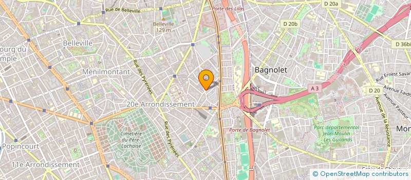 localisation de l'entreprise DEGOLMAN CONSULTING  PARIS