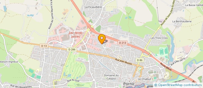 localisation de l'entreprise DEGOMME à PORNIC