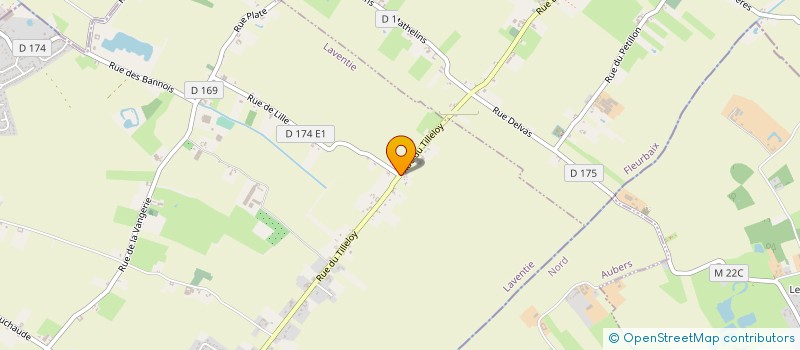 localisation de l'entreprise DEGORRE VANHOVE  LAVENTIE