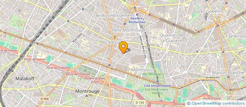 localisation de l'entreprise DEGOUEY ET COMPAGNIE  PARIS