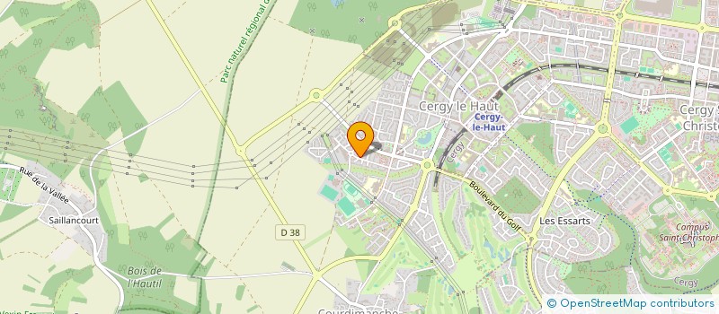 localisation de l'entreprise DEGRAISSAGE VAPEUR TECHNIQUES MODERNES à COURDIMANCHE