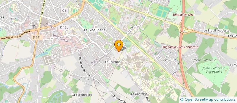 localisation de l'entreprise DEGRAIX BANCE INDIVISION  POITIERS