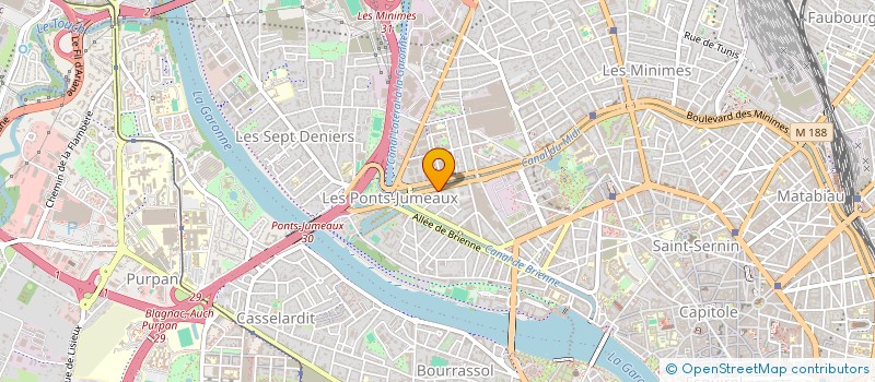 localisation de l'entreprise DEGRAM à TOULOUSE