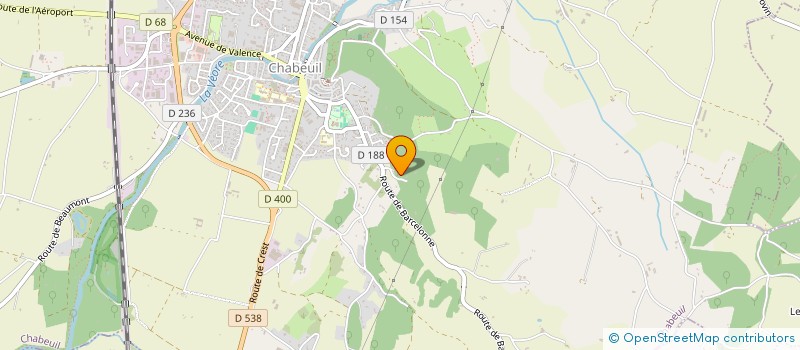localisation de l'entreprise DEGRANGE INVESTISSEMENT à CHABEUIL