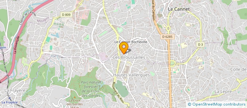 localisation de l'entreprise DEGRASSE PARFUMEUR à CANNES