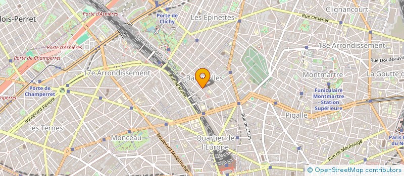 localisation de l'entreprise DEGRE 7  AUBERVILLIERS