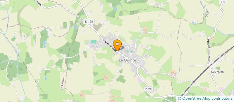 localisation de l'entreprise DEGRE JEUNESSE ET SPORT  DEGRE