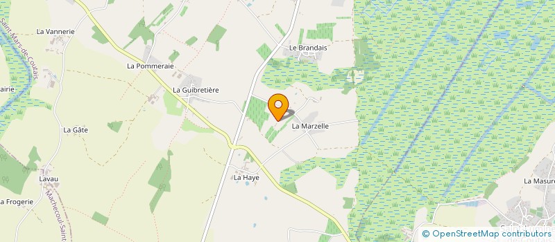 localisation de l'entreprise DEGRE SERVICE à SAINT-MARS-DE-COUTAIS