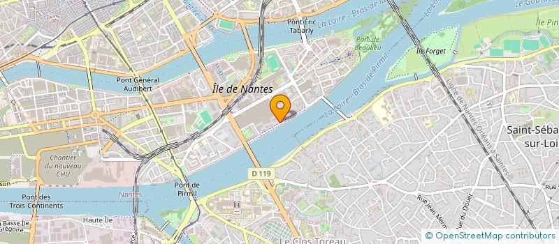 localisation de l'entreprise DEGRE9 - ARCHITECTES à NANTES