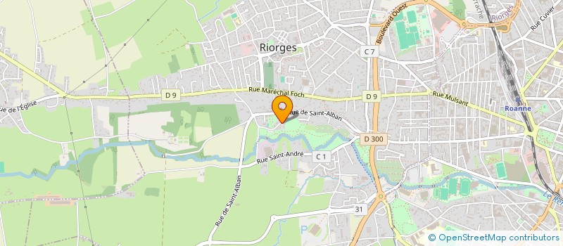 localisation de l'entreprise DEGRELE TOP  PERREUX