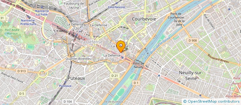 localisation de l'entreprise DEGREMONT FRANCE à PUTEAUX