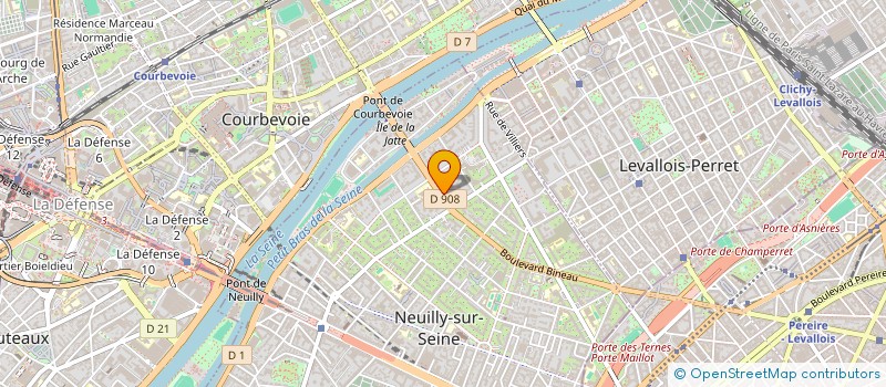 localisation de l'entreprise DEGRES à NEUILLY-SUR-SEINE
