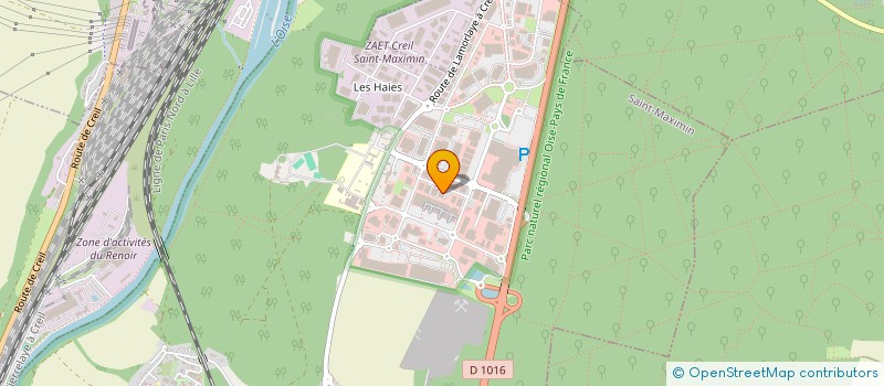localisation de l'entreprise DEGRIF'HOME  SAINT-MAXIMIN
