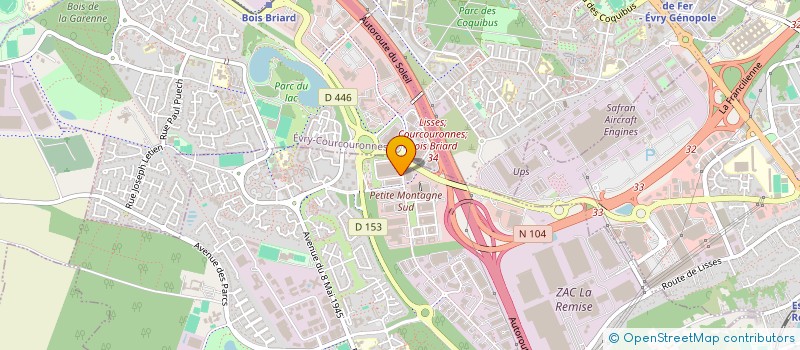 localisation de l'entreprise DEGRIFF ELECTRO LISSES  LISSES