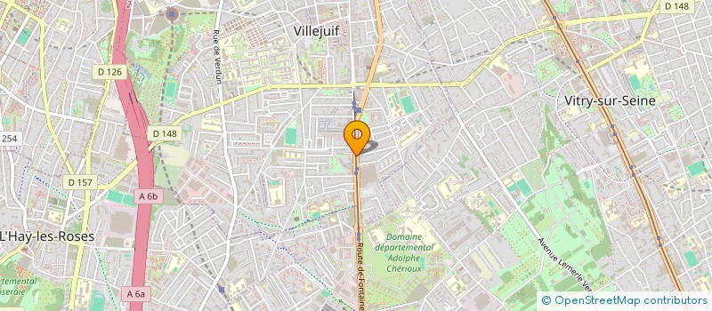 localisation de l'entreprise DEGRIFF PRIVE  VILLEJUIF