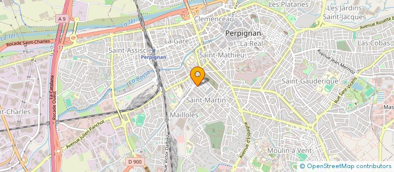 localisation de l'entreprise DEGRISOL à PERPIGNAN
