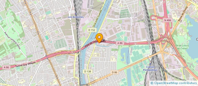 localisation de l'entreprise DEGRISOL ILE DE FRANCE à CHOISY-LE-ROI