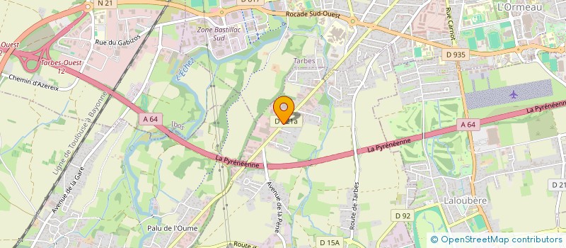 localisation de l'entreprise DEGROS  ODOS