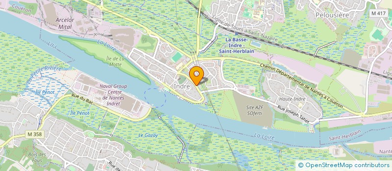 localisation de l'entreprise DEGROUPAGES LIVRAISONS  INDRE