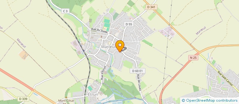 localisation de l'entreprise DEGRYCK OPTIQUE  MARUIL