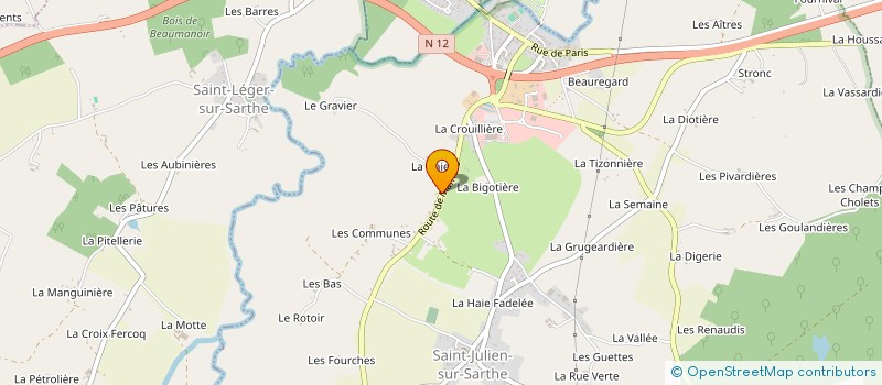 localisation de l'entreprise DEGUEN WILFRIED à BARVILLE