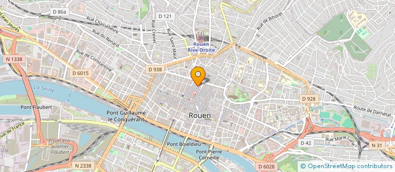 localisation de l'entreprise DEGUERNAY à ROUEN