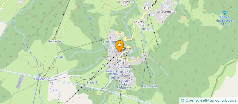 localisation de l'entreprise DEGUILI SPORTS à LES AVANCHERS-VALMOREL