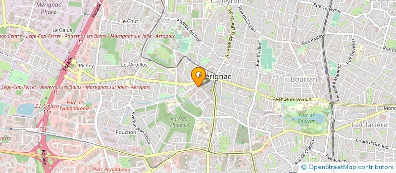 localisation de l'entreprise DEGUSTA CAFE  CARIGNAN-DE-BORDEAUX