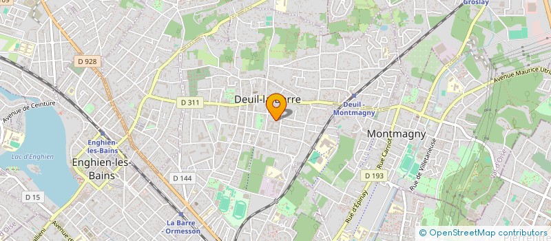 localisation de l'entreprise DEGUSTA PLAISIR  DEUIL-LA-BARRE