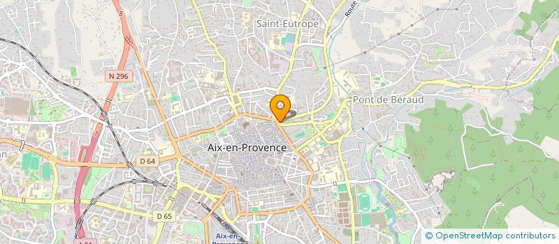 localisation de l'entreprise DEGUSTHE à AIX-EN-PROVENCE