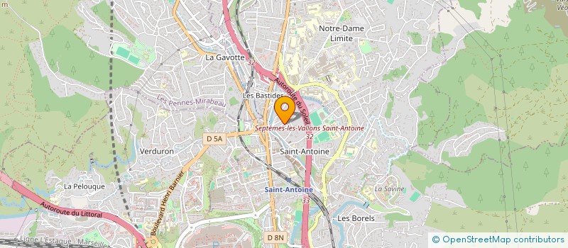 localisation de l'entreprise DEGUZY  MARSEILLE