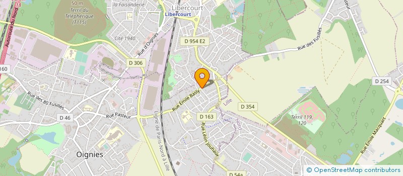 localisation de l'entreprise DEHAIES à OIGNIES