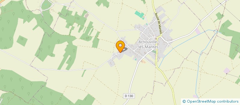 localisation de l'entreprise DEHAUDT  ARNOUVILLE-LES-MANTES