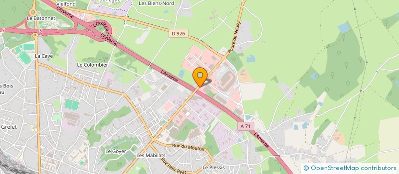 localisation de l'entreprise DEHAULLON à VIERZON