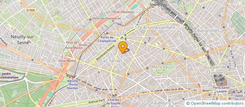 localisation de l'entreprise DEHAUSSY YBERT INDIVISION  PARIS