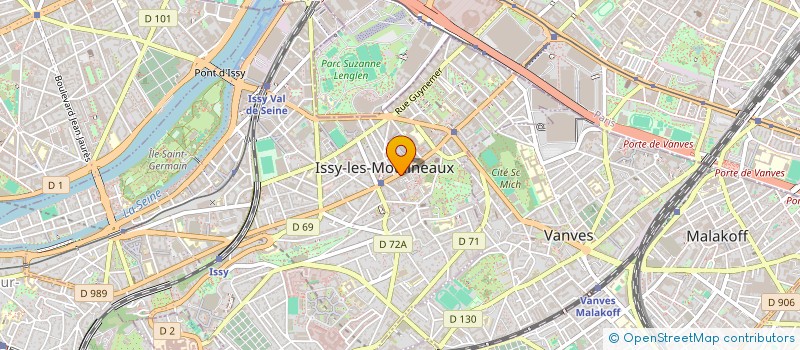 localisation de l'entreprise DEHBIMULTITECH à ISSY-LES-MOULINEAUX