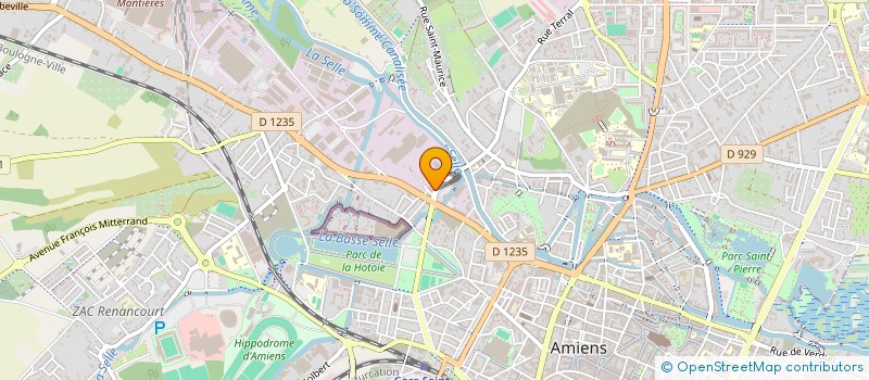 localisation de l'entreprise DEHEE RIQUIER à AMIENS