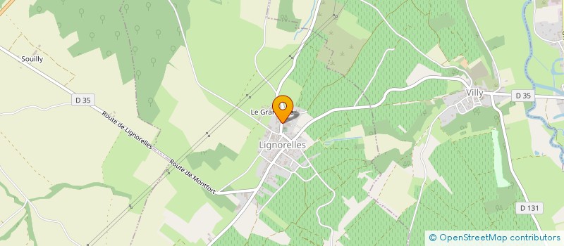 localisation de l'entreprise DEHEL  LIGNORELLES