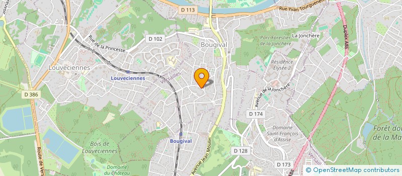 localisation de l'entreprise DEHENYS ADVANCE  BOUGIVAL