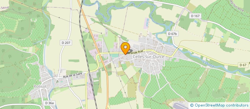 localisation de l'entreprise DEHEURLES ET FILLES  CELLES-SUR-OURCE