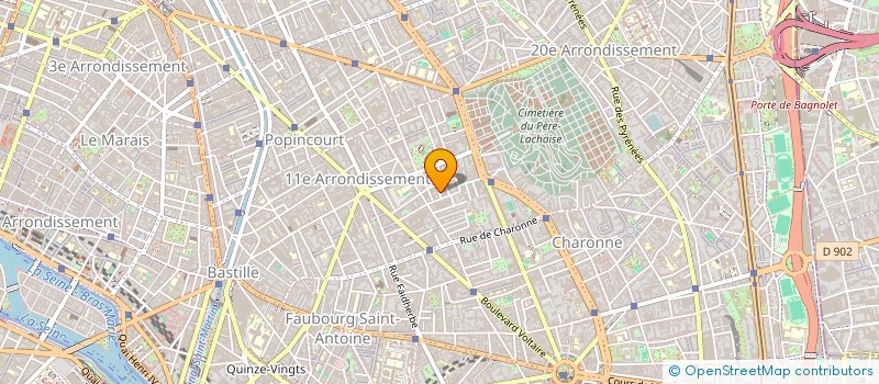 localisation de l'entreprise DEHON  PARIS