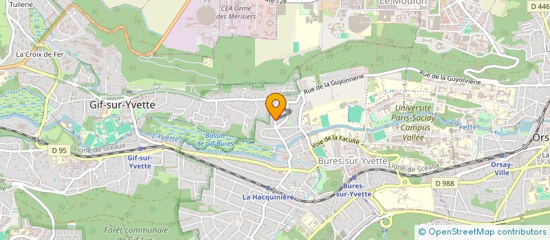 localisation de l'entreprise DEHON-LOESER à BURES-SUR-YVETTE