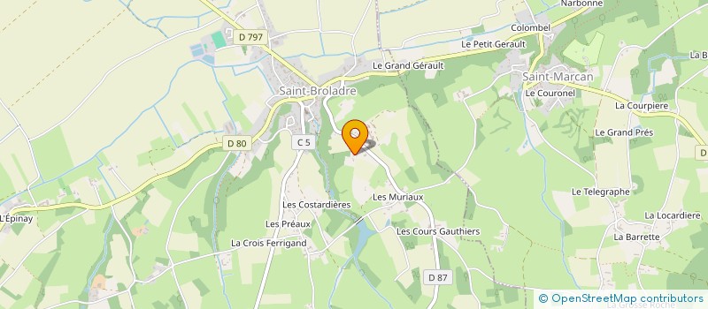 localisation de l'entreprise DEHORS ! à SAINT-BROLADRE