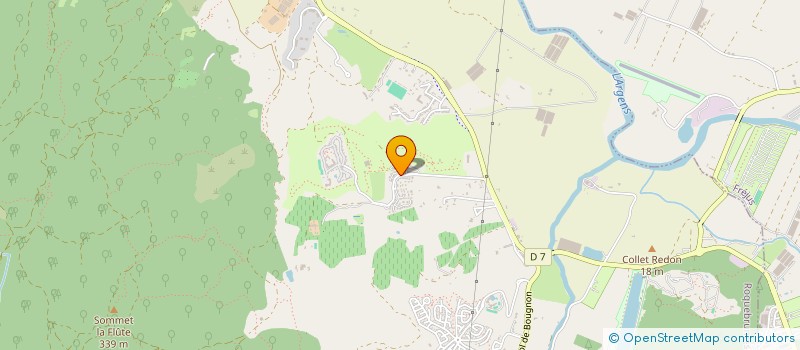 localisation de l'entreprise DEHOTTAY-DELNOOZ  ROQUEBRUNE-SUR-ARGENS