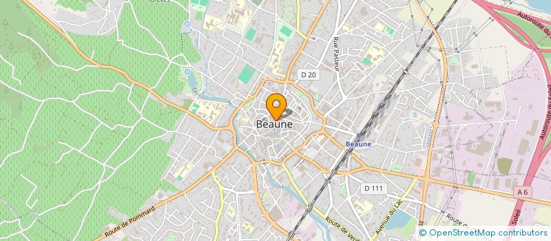 localisation de l'entreprise DEHRIA à BEAUNE